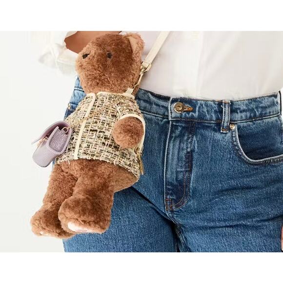 Kate Spade Novelty Katie the bear winter collection bag nwt - Picture 2 of 5